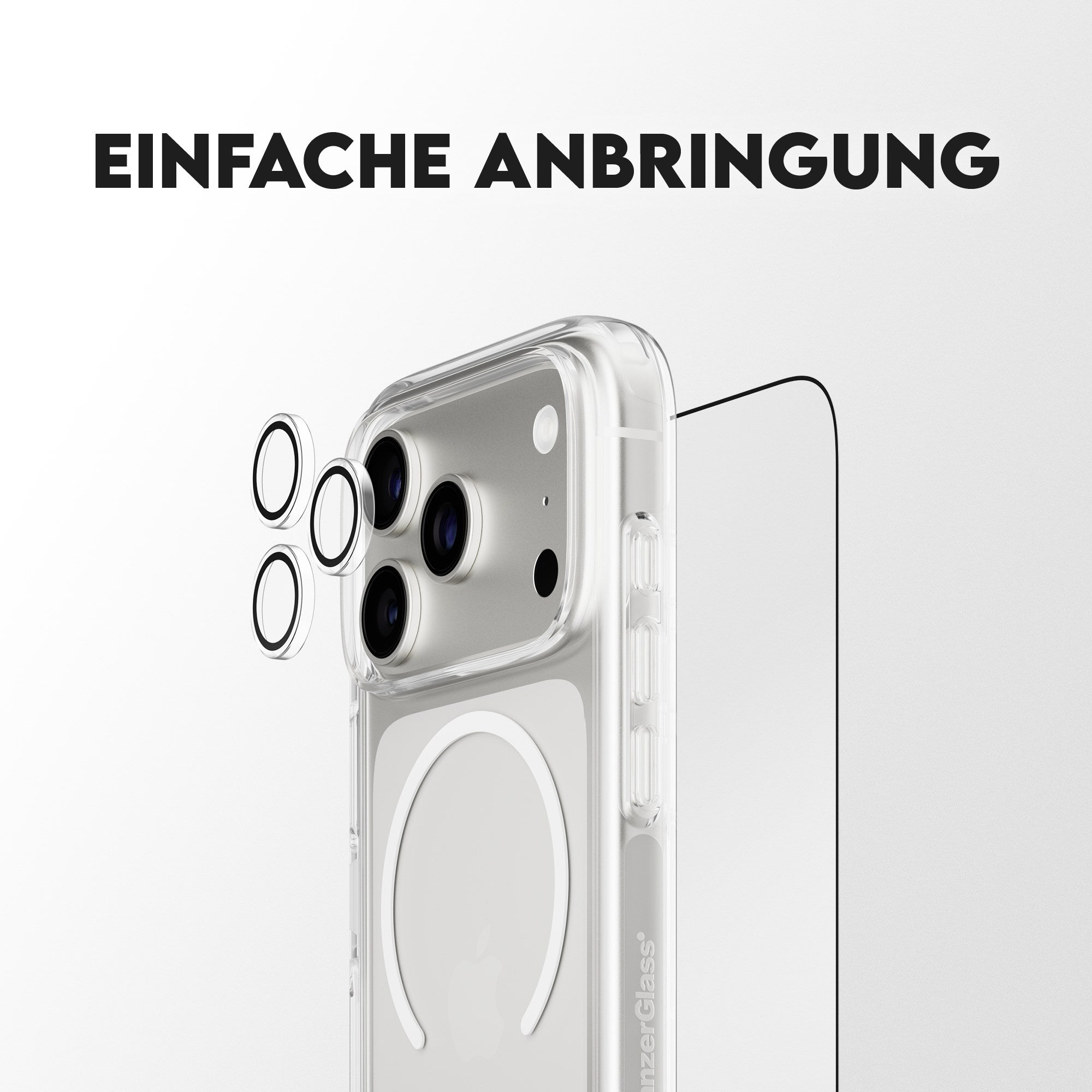 PanzerGlass® | CARE™ by PanzerGlass® 3-in-1 Set iPhone 17 Pro